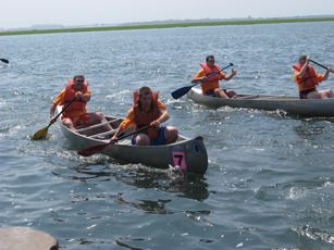 Racers giving it their all